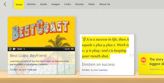 Shelf WordPress theme