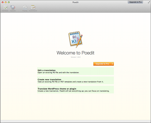 poedit app to translate wordpress
