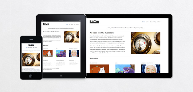 React WordPress Theme